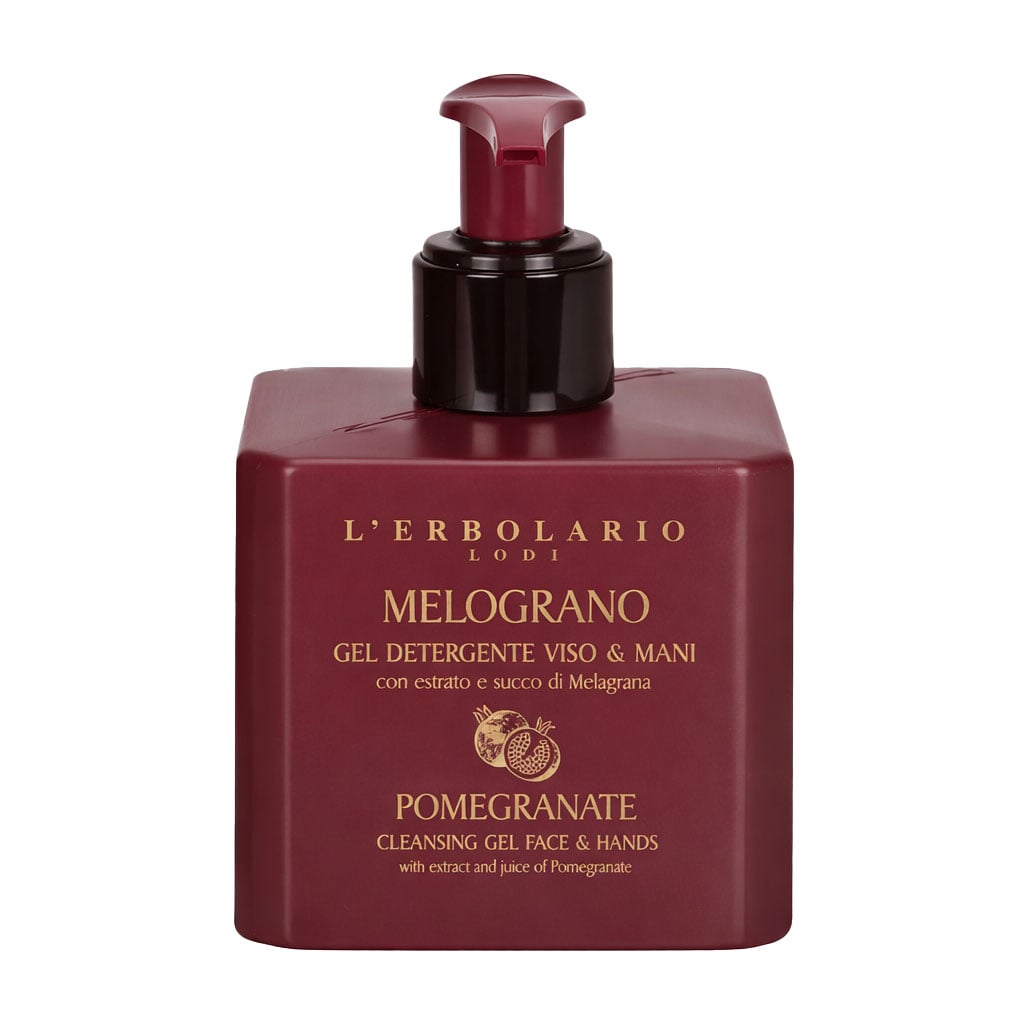 Очищувальний гель для обличчя та рук L'Erbolario Pomegranate Cleansing Gel Face &amp; Hands, 250 мл